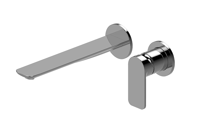 Sento Wall-Mounted Lavatory Faucet w/Single Handle