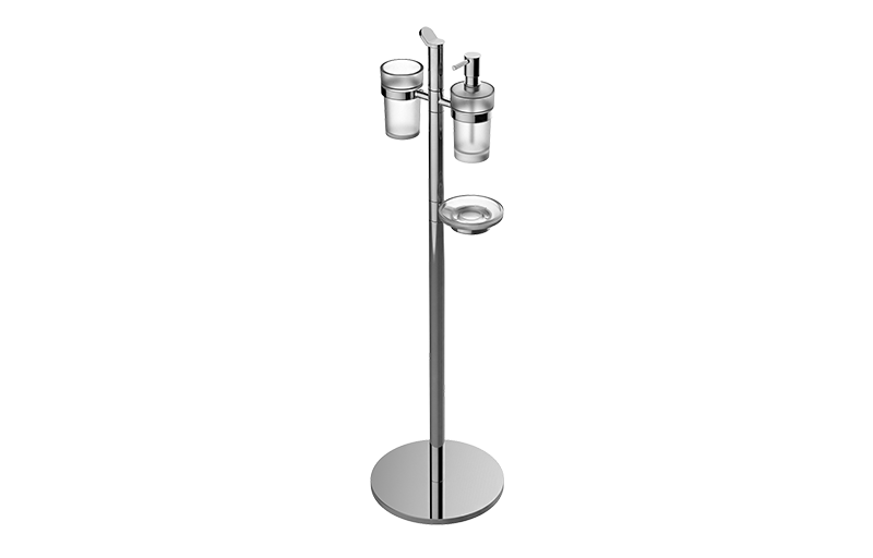 Double Soap Dish Shower Stainless Steel Wall Mounted Bar Holder