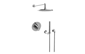 Pressure Balancing Shower System - Shower with Handshower (Rou