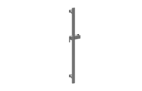 Contemporary Square Wall-Mounted Slide Bar
