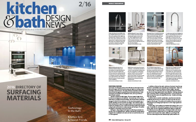 New Kitchen Faucets from GRAFF l Kitchen & Bath Design News