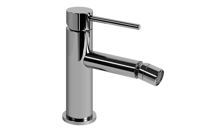 Single lever bidet mixer