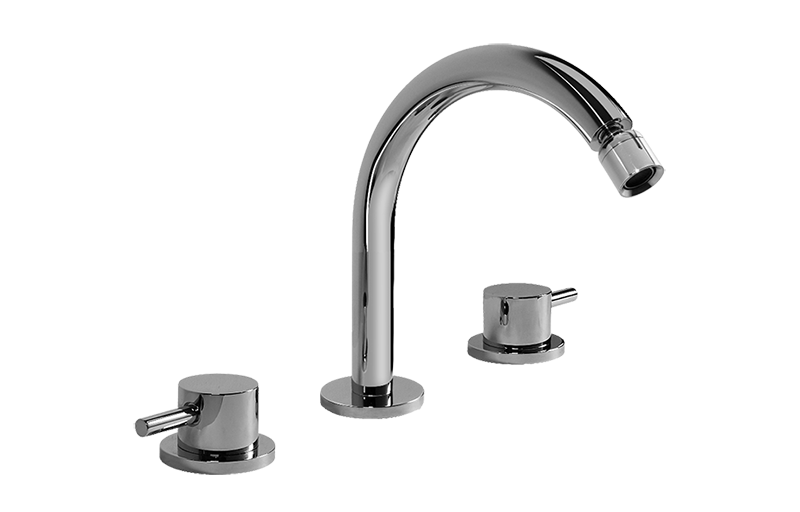 Three-hole bidet mixer