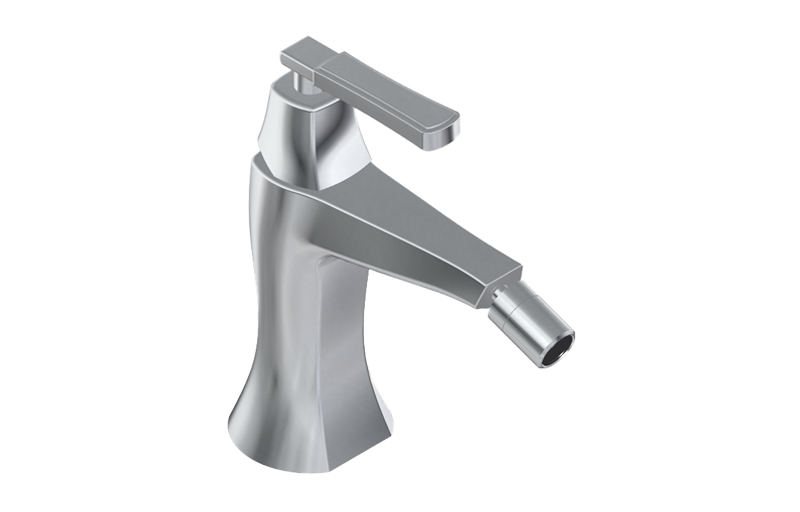 Single lever bidet mixer