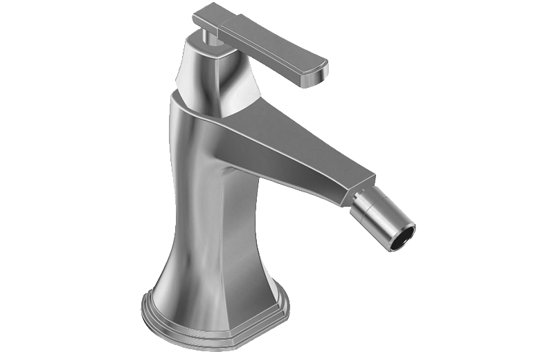 Single lever bidet mixer