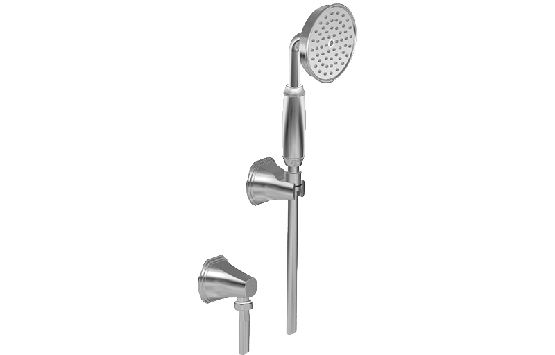 Wall-mounted hand shower set