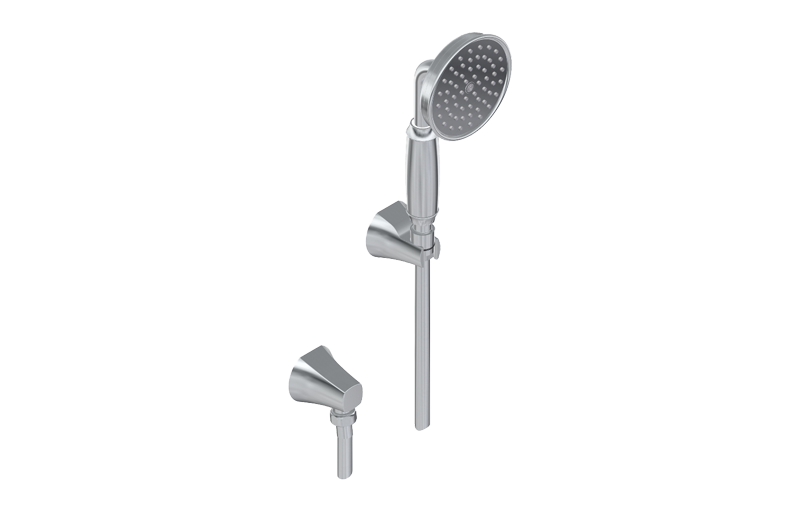 Wall-mounted hand shower set