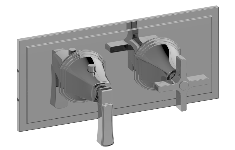 M-Series Valve Trim with Two Handles - Trim only