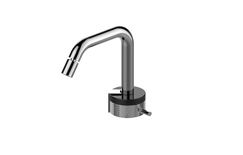 Single lever bidet mixer