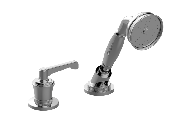 Deck-mounted handshower & diverter Set