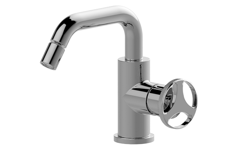 Single lever bidet mixer