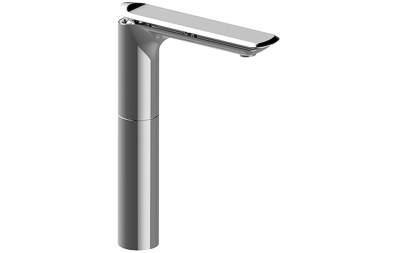 Single lever basin mixer high - 14,5cm spout