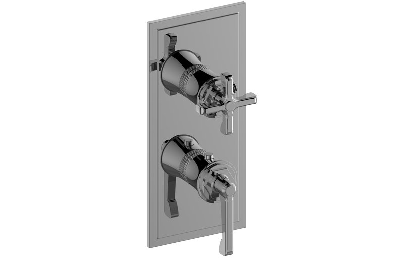 M-Series Valve Trim with Two Handles - Trim only