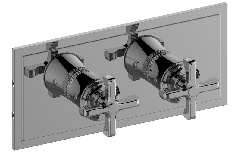 M-Series Valve Trim with Two Handles - Trim only