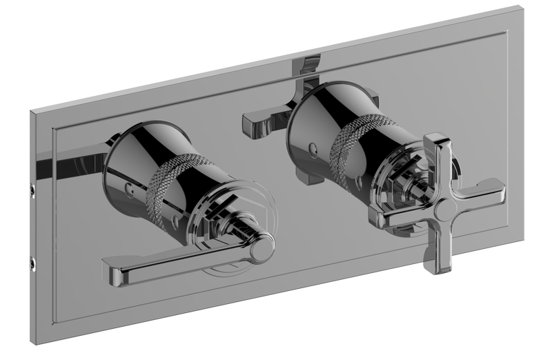 M-Series Valve Trim with Two Handles - Trim only