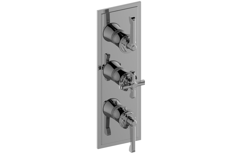 M-Series Valve Trim with Three Handles - Trim only