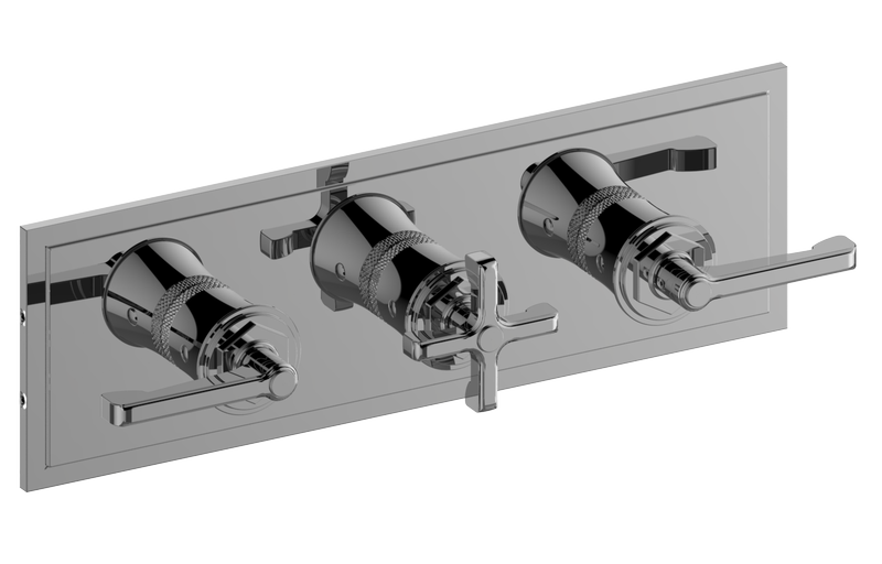 M-Series Valve Trim with Three Handles - Trim only