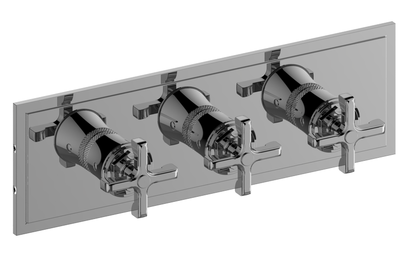 M-Series Valve Trim with Three Handles - Trim only