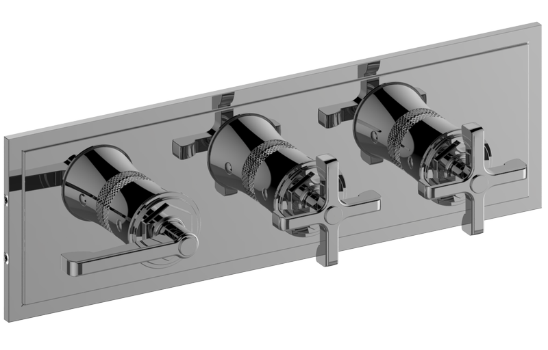 M-Series Valve Trim with Three Handles - Trim only