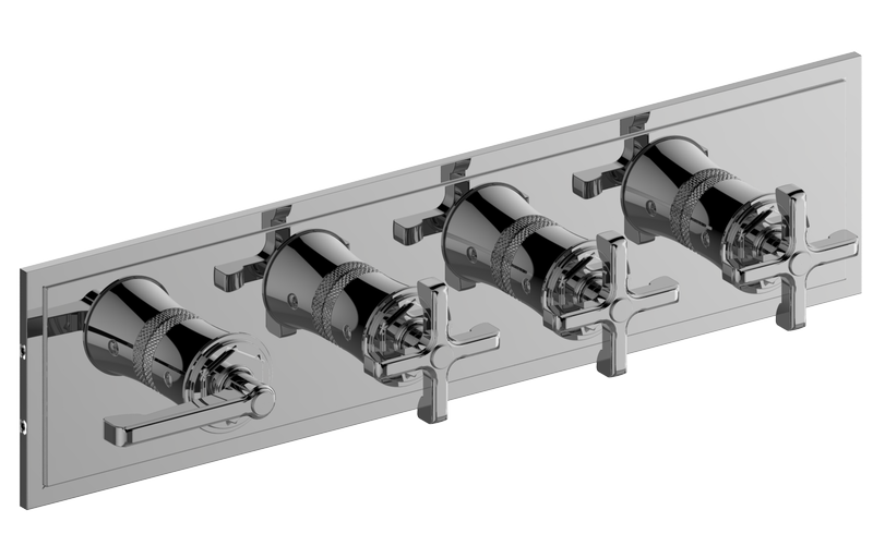 M-Series Valve Trim with Four Handles - Trim only