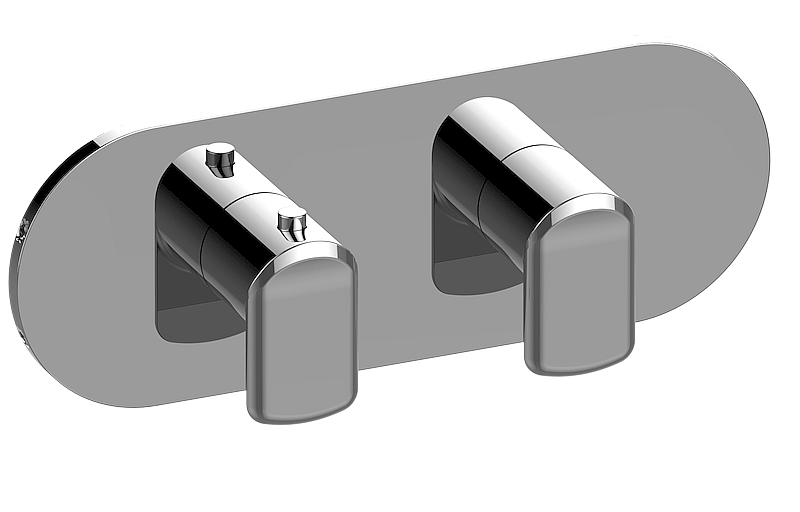 M-Series Valve Trim with Two Handles - Trim only