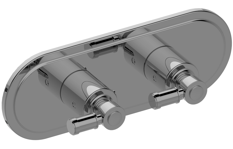 M-Series Valve Trim with Two Handles - Trim only