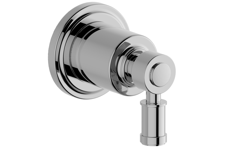 3/4” concealed cut-off valve - Trim only