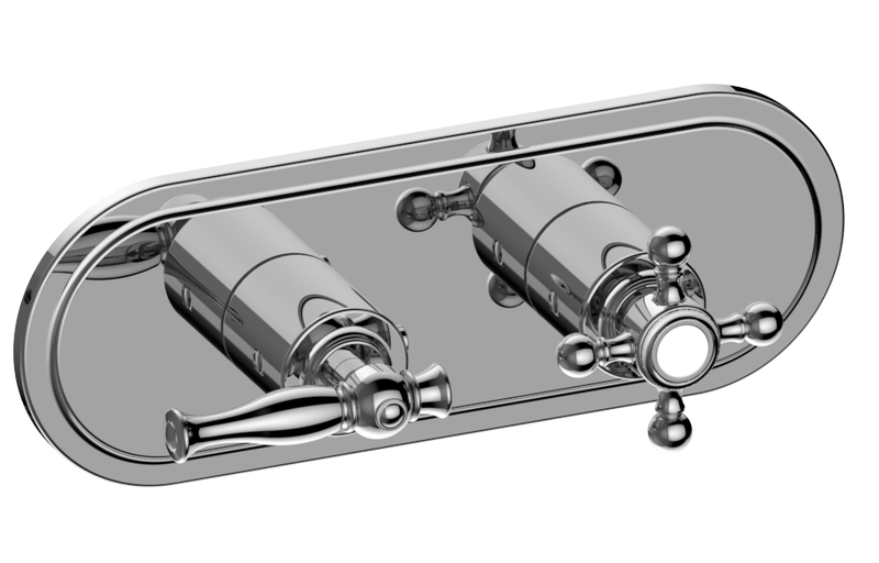 M-Series Valve Trim with Two Handles - Trim only