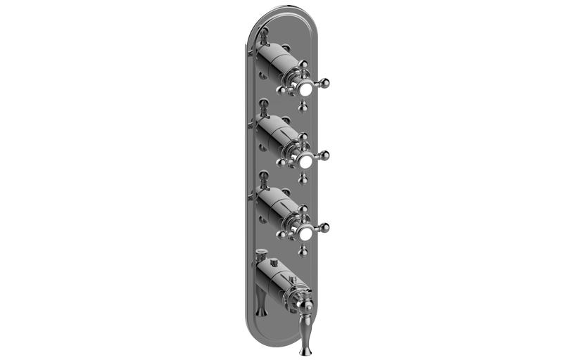 M-Series Valve Trim with Four Handles - Trim only