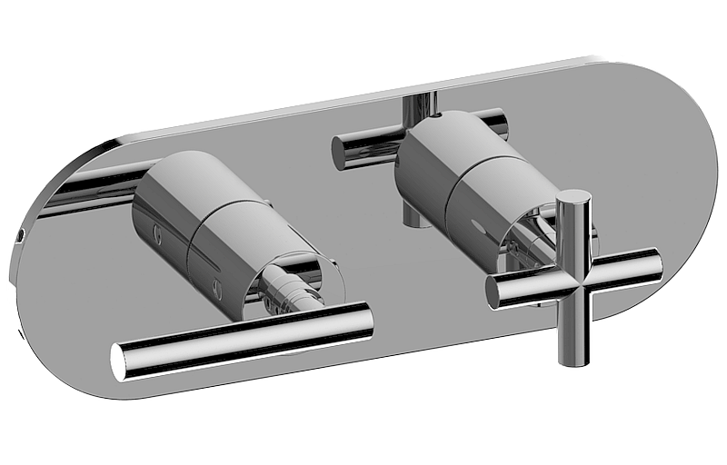 M-Series Valve Trim with Two Handles - Trim only