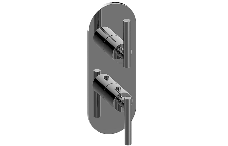 M-Series Valve Trim with Two Handles - Trim only