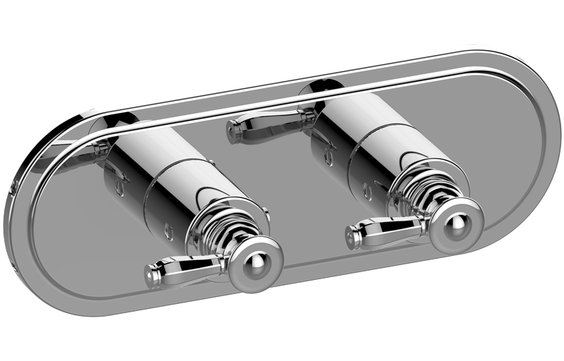 M-Series Valve Trim with Two Handles - Trim only