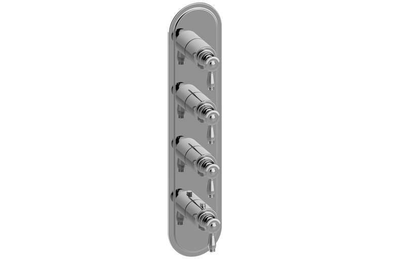 M-Series Valve Trim with Four Handles - Trim only