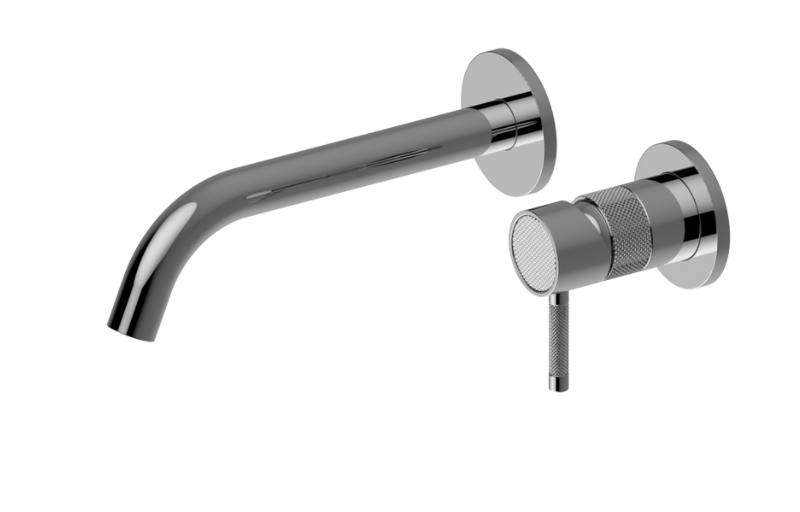 Cameo Wall-mounted basin mixer with 18,7cm spout - Trim only