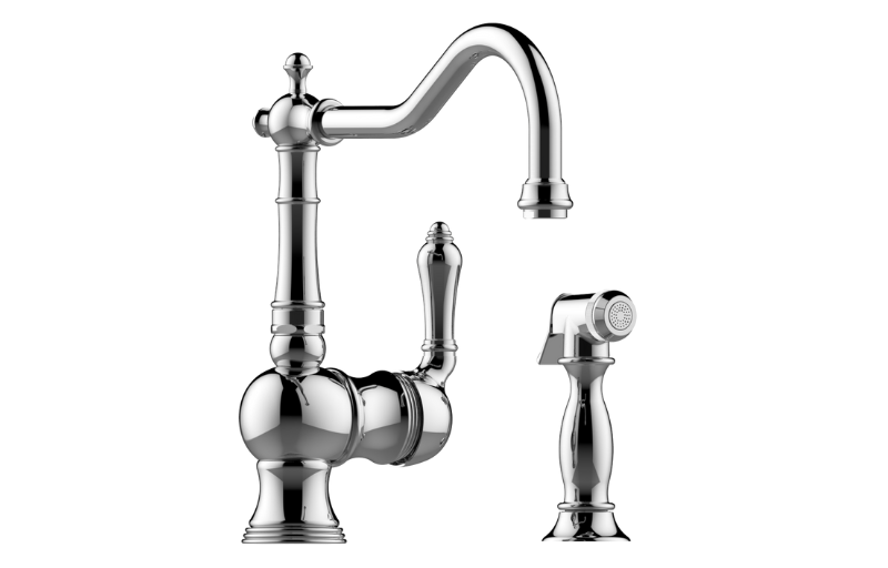 Adley Kitchen Tap with side spray