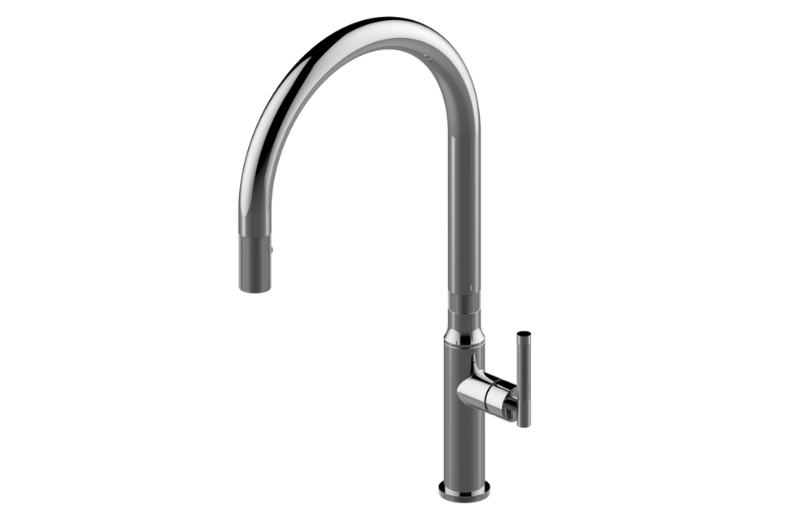 Harley Kitchen Tap with dual-function spray/stream pull-down sprayer