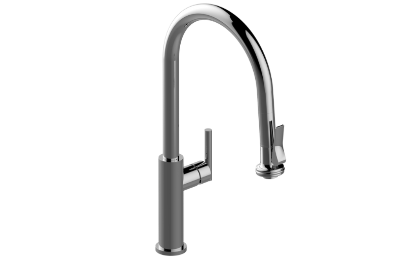 Sospiro Kitchen Tap with dual-function spray/ stream pull-down sprayer - Easy lock