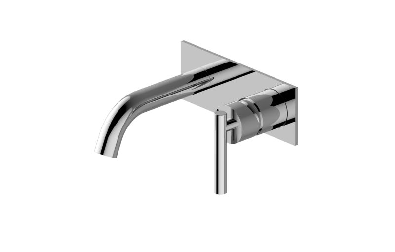 M.E. Wall-mounted basin mixer with 15,2cm spout - Trim only