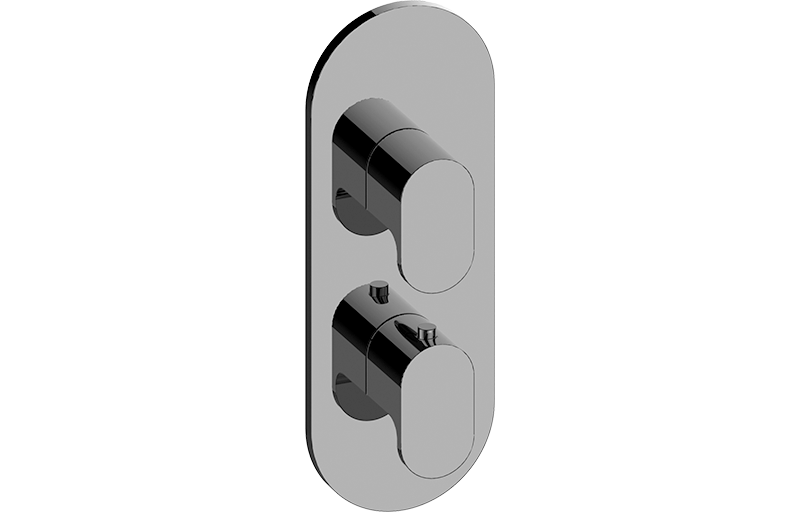 M-Series Valve Trim with Two Handles - Trim only