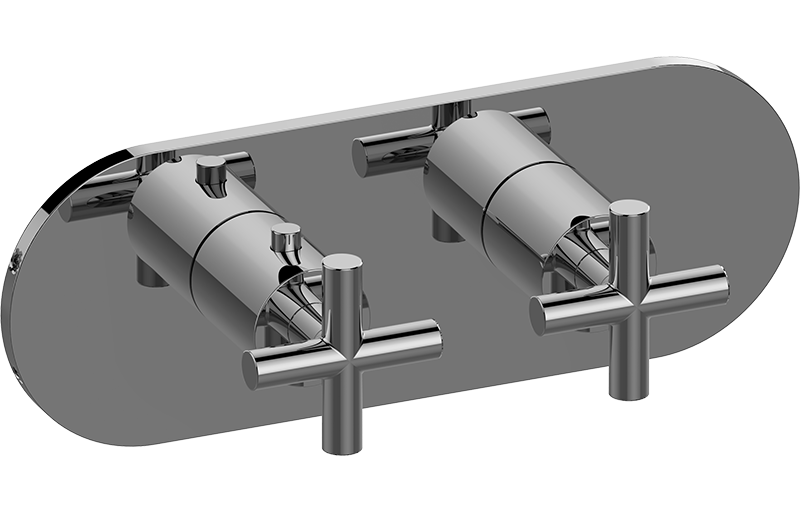 M-Series Valve horizontal Trim with Two Handles - Trim only