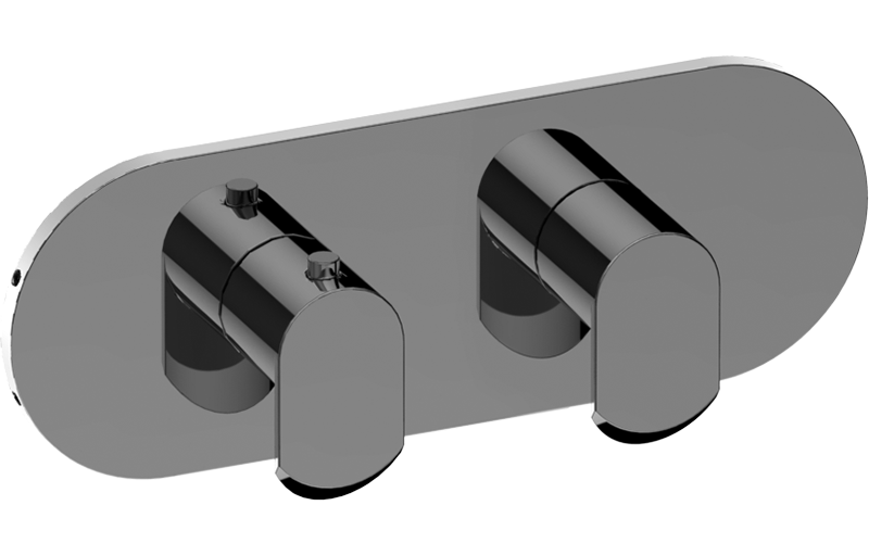 M-Series Valve horizontal Trim with Two Handles - Trim only