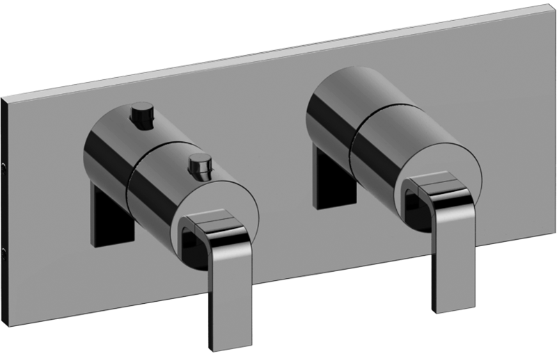 M-Series Valve horizontal Trim with Two Handles - Trim only