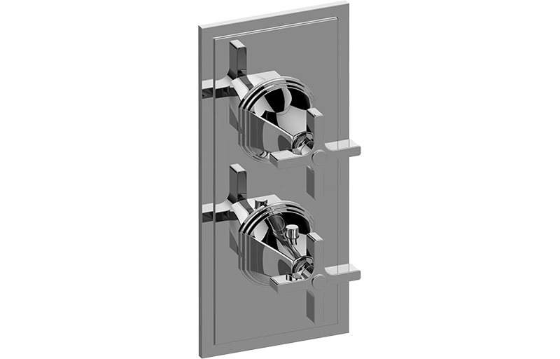 M-Series Valve Trim with Two Handles - Trim only