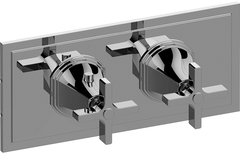 M-Series Valve Trim with Two Handles - Trim only