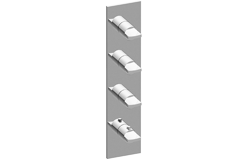 M-Series Valve Trim with Four Handles - Trim only