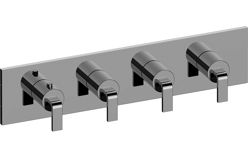 M-Series Valve horizontal Trim with Four Handles - Trim only