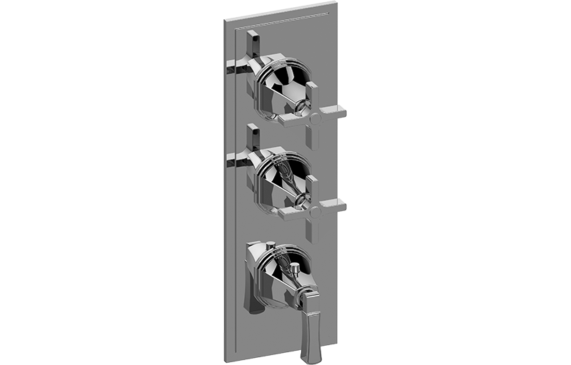 M-Series Valve Trim with Three Handles - Trim only