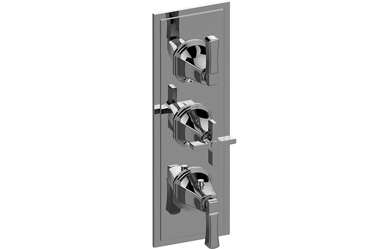 M-Series Valve Trim with Three Handles - Trim only