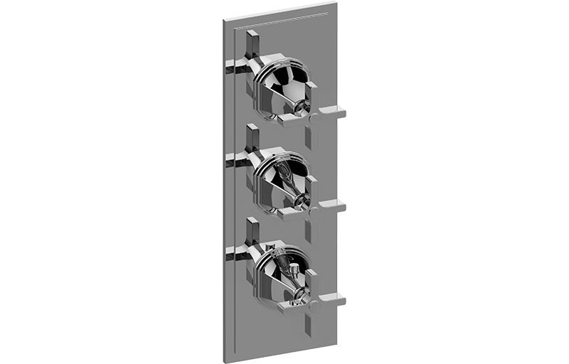 M-Series Valve Trim with Three Handles - Trim only