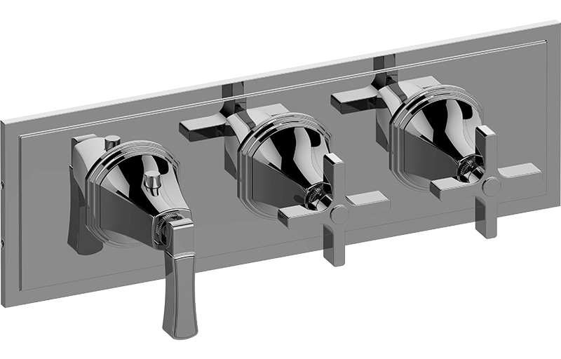 M-Series Valve Trim with Three Handles - Trim only